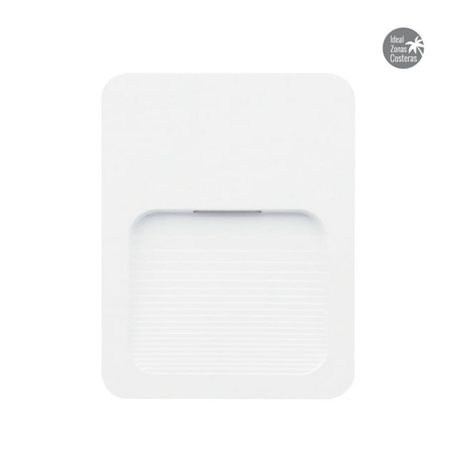 Lampara Sobreponer En Muro Led Blanco 1.5w Luz Suave Cálida