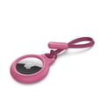 thumbnail image 1 of Belkin Apple Airtag Secure Holder With Strap - Apple Air Tag Keychain - Airtag Holder With Strap For Key Ring - Airtag Keychain Accessories - Scratch Resistant Airtag Case With Raised Edges - Pink, 1 of 6