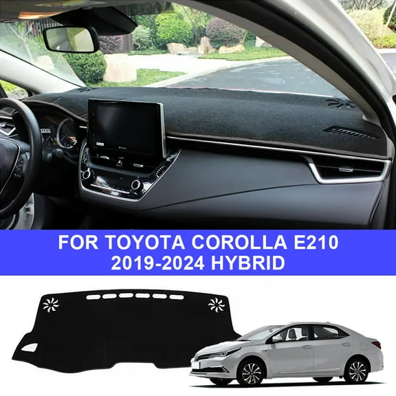 JJMY Car Dashboard Dash Mat DashMat Sun Shade Cover Pad For Toyota Corolla 2019-2023 , 1 Pack