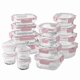 thumbnail image 1 of Set de recipientes para comida COOK WITH COLOR Premium, 32 unidades Vidrio borosilicato, 1 of 6