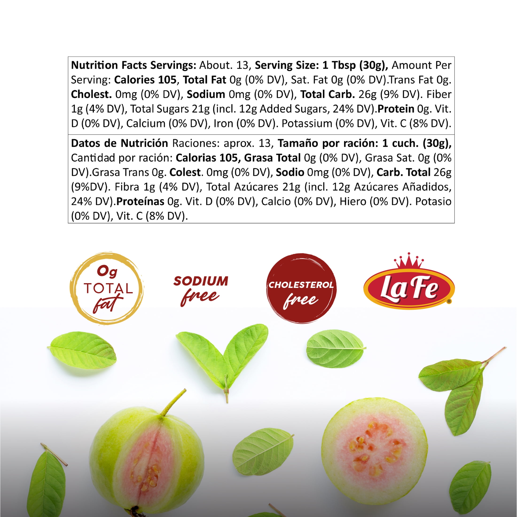 (7 pack) La Fe Guava Paste, 14 oz