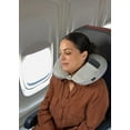 Brookstone Microbead Travel Head and Neck Pillow Lightweight and Plush