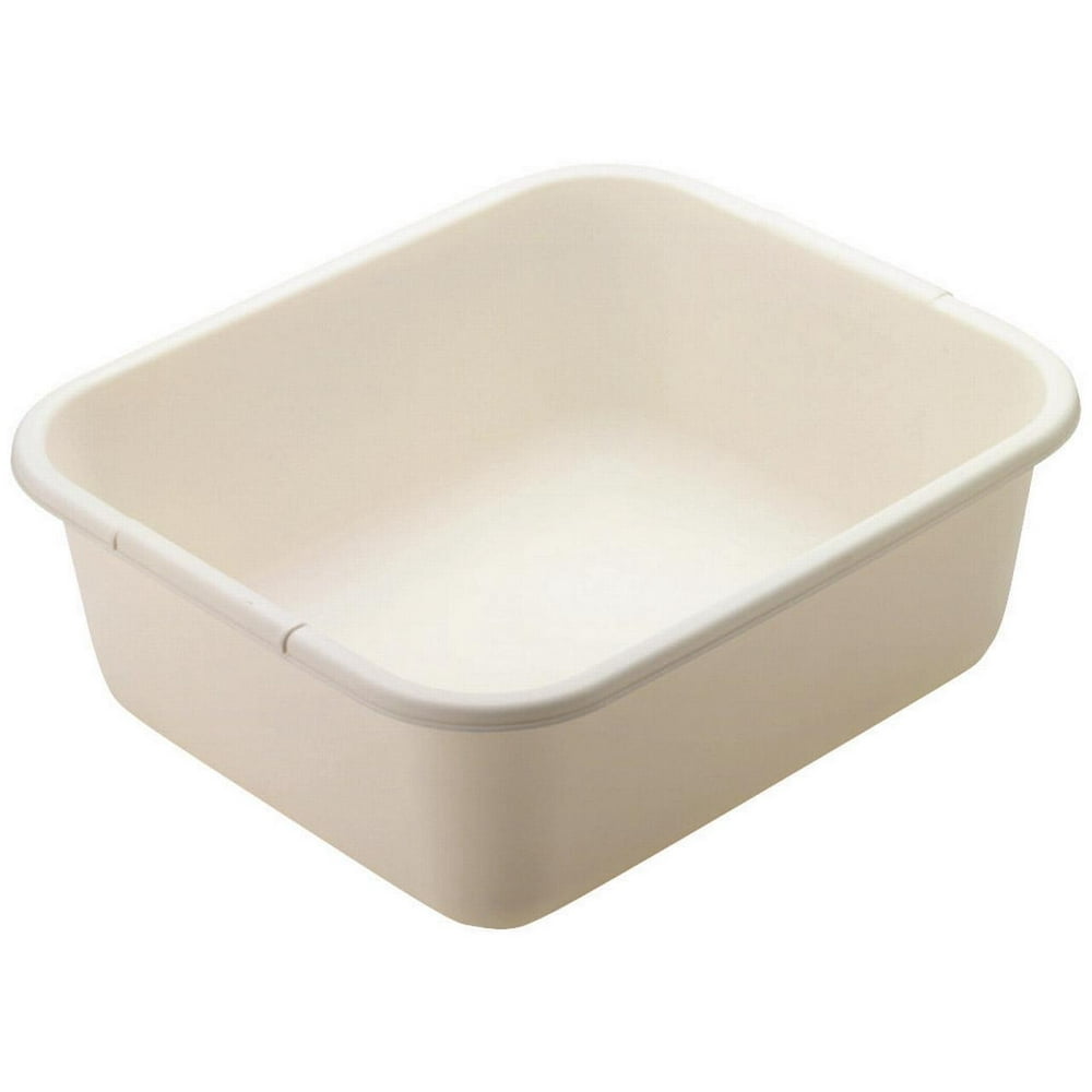 Rubbermaid 2951ARBISQU Rectangle Dish pan 11.4Quart, Bisque Walmart