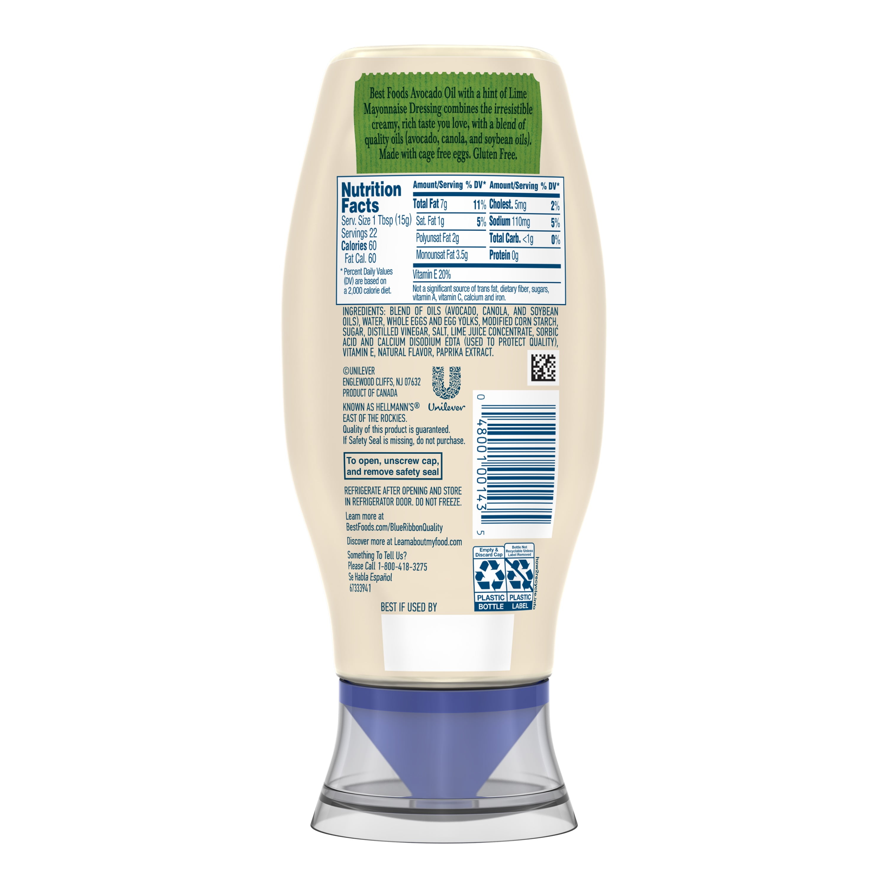 Best Foods Avocado Oil Mayo Nutrition Facts Besto Blog Best Foods Avocado Oil Mayo Nutrition Facts Besto Blog