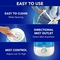 thumbnail image 4 of Filter-Free Ultrasonic Humidifier, Recommended by Pediatricians*, 1.2 Gal Ultrasonic Cool Mist Humidifiers for Bedrooms & Kids Rooms, Works with VapoPads, 4 of 6