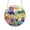 Purple, variant on Acrylic Puzzle Suncatcher, Acrylic Suncatcher, Stained Glass Window Hanging, Sunflower Floral Design, 7.48 Inch Floral Window Hanging Decor, Mother's Day Birthday Gifts for Flower Lovers