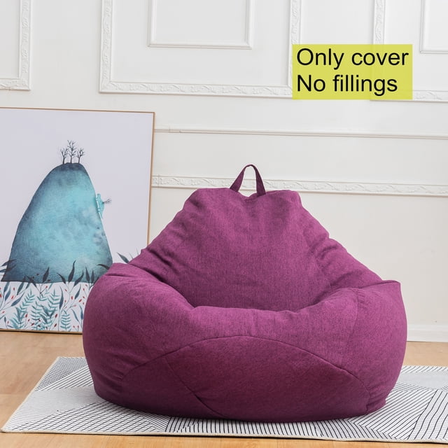 ALING Housse de Fauteuil Poire Housse de Canapé Sofa Intérieur de Repos pour Adultes Enfants Seulement Housse de Fauteuil Poire Housse de Meuble Canapé (Remplissage Non Inclus)