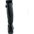 thumbnail image 4 of FOREVER MANGO-21 Women's Winkle Back Shaft Side Zip Knee High Flat Riding Boots, 4 of 7
