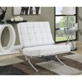 thumbnail image 2 of Bowery Hill Chaise d'Appoint Gaufres en Blanc, 2 of 2
