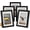 5 Pack(Black), variant on General 5x7 Picture Frames Set of 3 with Mat to Display 4x6 Picture,Plastic Black Photo Frame for Poster,Diploma,Certificate and Document with Tabletop and Wall Decor