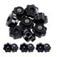 thumbnail image 1 of 15pcs M6 Star Knob Clamping Handle Nut Through Hole Set Brass Female Threaded Handle Screw On Knob, 1 of 5