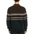 thumbnail image 2 of Point Zero mens  Semi Fit Zip Mock Neck Sweater, XL, Blue, 2 of 3