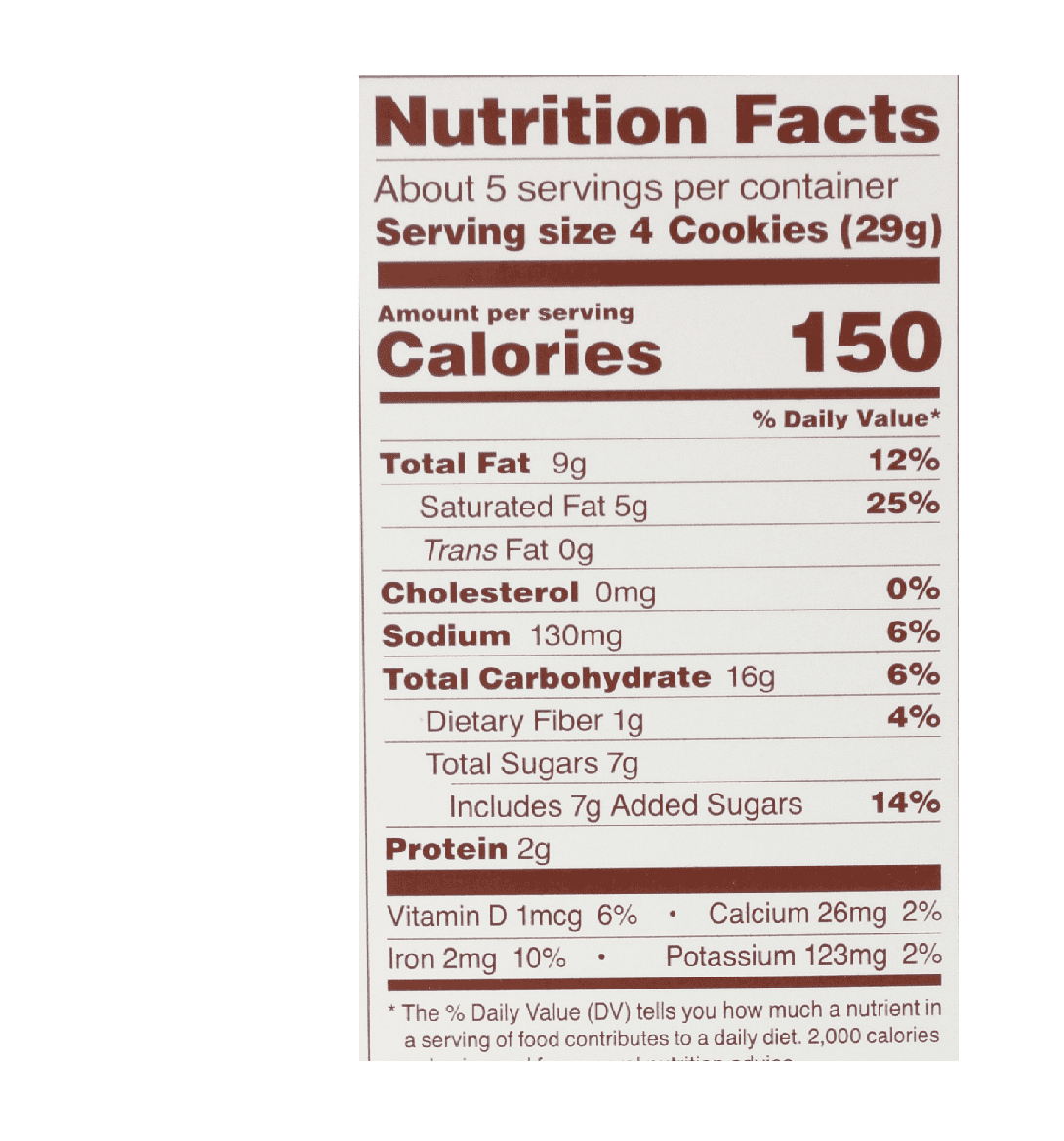 Buy Simple Mills Almond Flour Cookies Chocolate Chip, 5.5 oz (Pack of 6