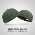 thumbnail image 7 of Slccxzc Brimless Hat Docker Cap No Brim Hats Skull Caps Rolled Cuff Beanie for Men Hip Hop, 7 of 7