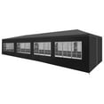 thumbnail image 2 of VidaXL 39.4' x 9.8' Green Event Outdoor Canopy, Water Resistant, 2 of 17
