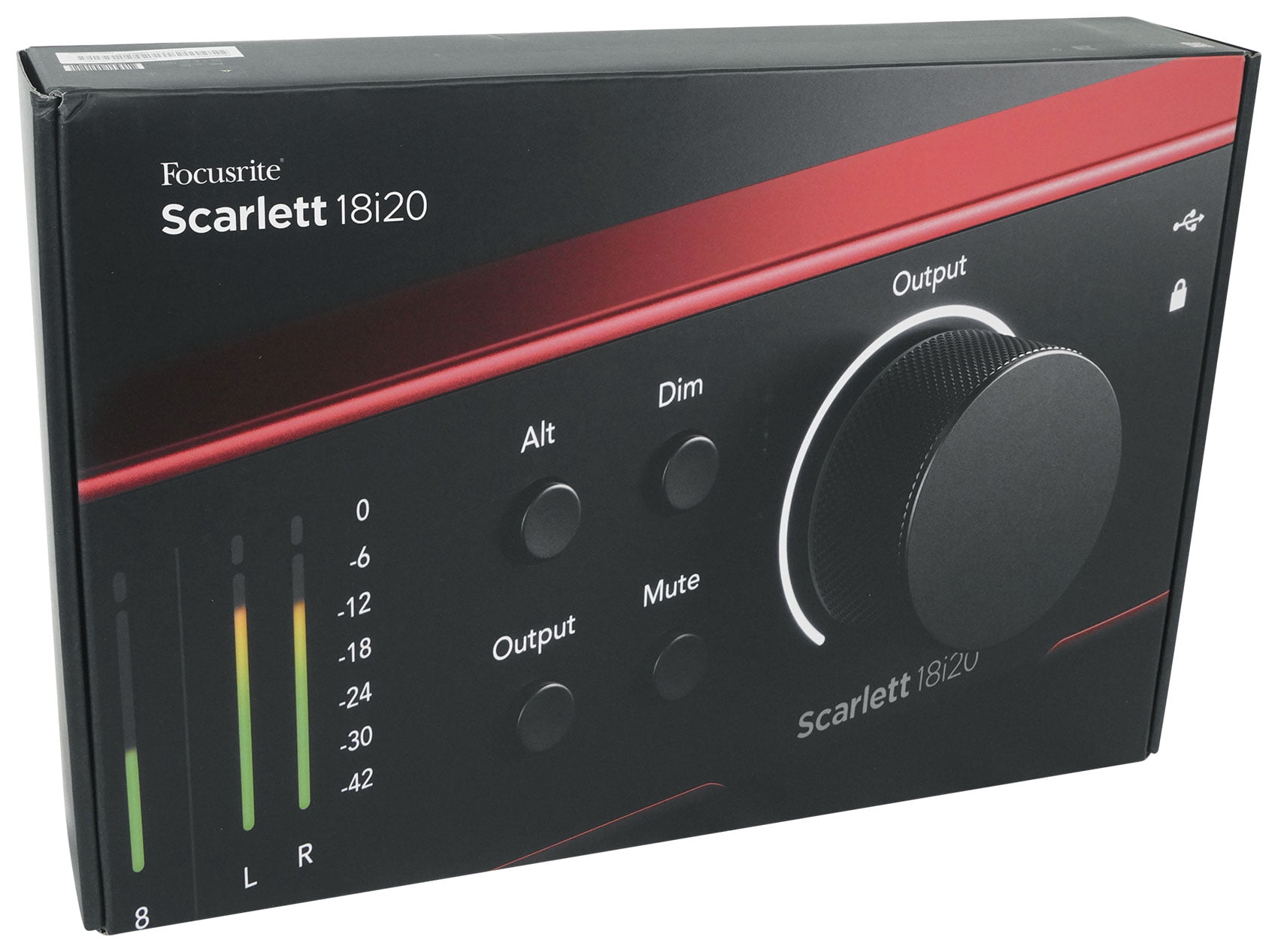 Focusrite Scarlett 18i20 4th Gen USB Audio Interface with Software Suite