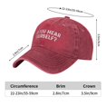 thumbnail image 5 of Do You Hear Yourself Hat for Women Funny Baseball Caps Funny Birthday Gifts for Women, 5 of 7