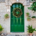 thumbnail image 5 of Ularma Christmas Holder Wreath Seasonal Wreath Color Wreath Colorful Spring/Summer Wreath Flower Door Wreath Decoration, 5 of 7