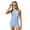 Blue Palm Tree Cloud, variant on Sunflower Flower Print Tankini Swimsuits for Girls Two Piece Bathing Suits with Shorts Plus Size Swimwear Tummy Control Swimsuits Beachwear, 14-15 Years