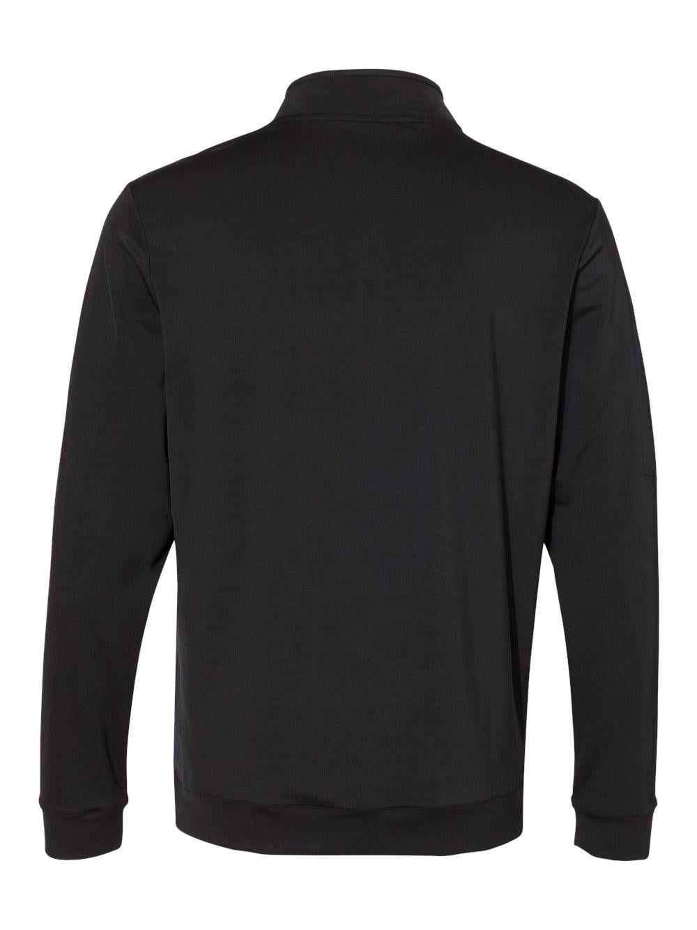 Adidas - Performance Textured Quarter-Zip Pullover - A295 - Black