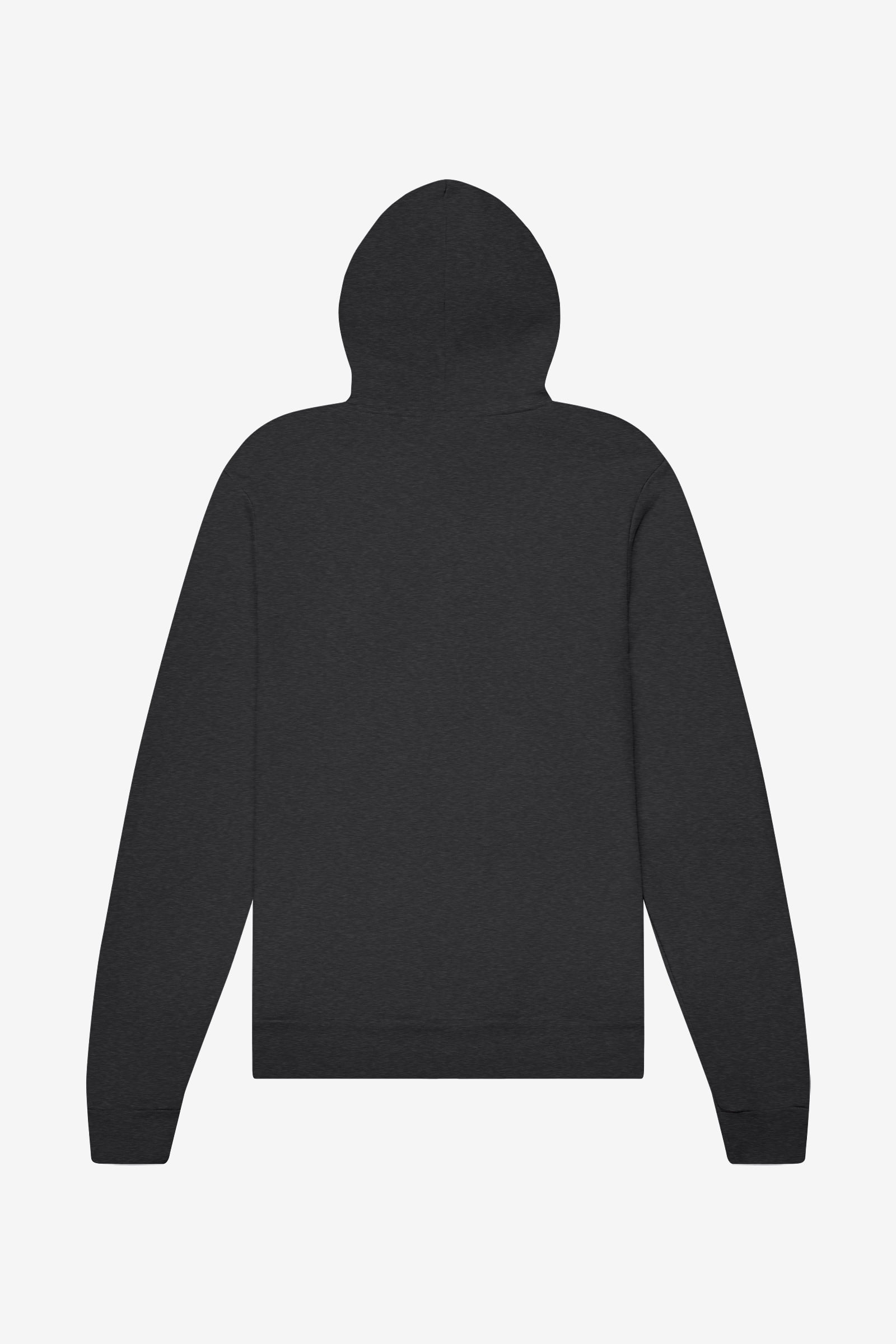 BELLA+CANVAS Adult Crew Neck Personalized Hoodie, Create your own Designs, Dark Grey Heather, XXlarge, Unisex