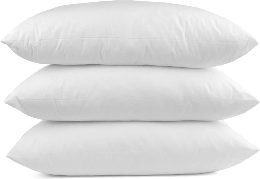 Mastertex Down Alternative Pillow 100% Cotton Fabric Bed Pillow - with 1.5  Gusset - 100% Microfiber Filled Pillow (4 Pack) Queen Size Pillow (Set of 4-20x30x1.5)  Sleeping Pillows 