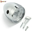 thumbnail image 4 of Spencer Vintage Retro 3 LED Bicycle Headlight Waterproof Mountain Bike Front Light Headlamp (Silver), 4 of 8