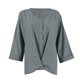 thumbnail image 3 of Ailaofu Women's V Neck Summer Tops Casual Henley Button Down T Shirts, 3 of 5