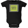 thumbnail image 1 of Halloween Old School Gamer Game Over Soft Baby One Piece, 1 of 1