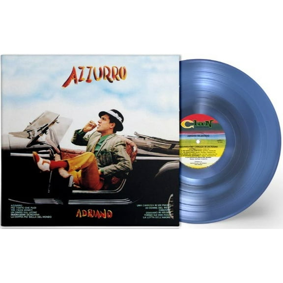 Adriano Celentano - Azzurro - Numbered Blue Vinyl - Music & Performance