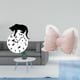 thumbnail image 2 of Reloj Colgante Silencioso Con Forma De Gato Y Cojín De Lazo, Movimiento Silencioso Para Una Casa De Campo Moderna, Sala De Estar, Estudio, Oficina, Silla, Comedor, Hogar., 2 of 8