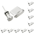 thumbnail image 1 of Injueey Dust Stopper Portable Universal Type-C USB Cover Auriculares Cargador Puerto Smartphone 3.5mm Auricular Impermeable Plata Plata PC 1 10Conjunto, 1 of 6