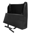 thumbnail image 3 of Organizador para coche, bolsa para el respaldo del asiento, bolsa de almacenamiento para el asiento trasero, aislamiento térmico, cuero sintético PU. Negro, 3 of 7