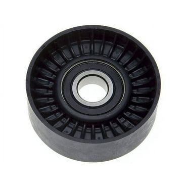 Smooth Pulley Drive Belt Tensioner Pulley - Compatible with 2002 - 2010 Dodge Ram 1500 2003 2004 2005 2006 2007 2008 2009