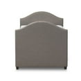 thumbnail image 4 of Baxton Studio Alessia Upholstered Daybed with Trundle for Kids in Gray, 4 of 8