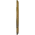 thumbnail image 4 of Ekena Millwork 24"W x 20 1/2"H x 1 1/8"P Waltz Ceiling Medallion (Fits Canopies up to 5 1/4"), Hand-Painted Gold, 4 of 5