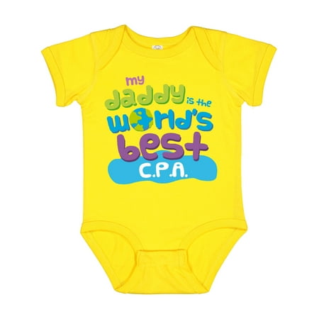 

Inktastic Accountant Dad Best CPA Gift Baby Boy or Baby Girl Bodysuit