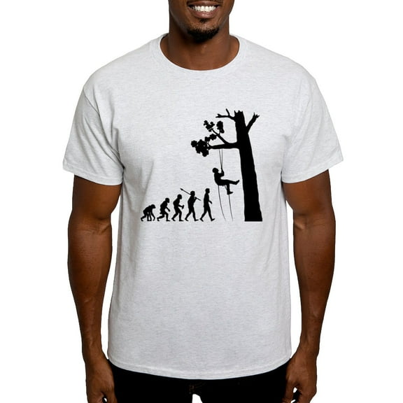 CafePress - Tree Climbing Light T Shirt - Men's Classic Graphic T-Shirt