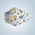 thumbnail image 2 of 10/50 piezas K-f94 mascarilla para niños máscaras transpirables de 4 capas ajuste cómodo para niños niñas niños, 2 of 2