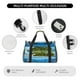 thumbnail image 4 of Fotbe Island And Coral Reef Bolsa de Viaje con Estampado, Bolsa de Fin de Semana para Mujer con Compartimento para Zapatos, Bolsa de Gimnasio con Bolsillo Húmedo, 4 of 7