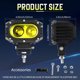 thumbnail image 2 of 2PCS Motocicleta Led Pods Luz incorporada Super Spotlight Offroad Luz antiniebla Luz auxiliar para moto SUV ATV Camión Barco Tractor Carretilla elevadora, 2 of 5