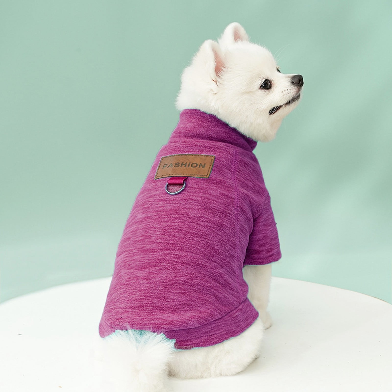 BVCL Fleece Sweater Soft And Warm Turtleneck Sweatshirt Winter Pullover For Puppies And Kittens.