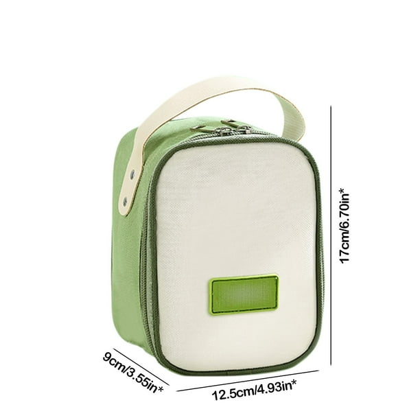 Bolsa térmica aislante para el almuerzo, bolsa refrigeradora portátil para comidas, bolsa isotérmica para el trabajo, la escuela, picnics, actividades al aire libre, lonchera reutilizable para