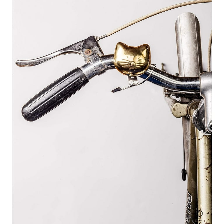 Suck UK Bike Bell Cat Brass Bicycle Bell Bike Accessories For