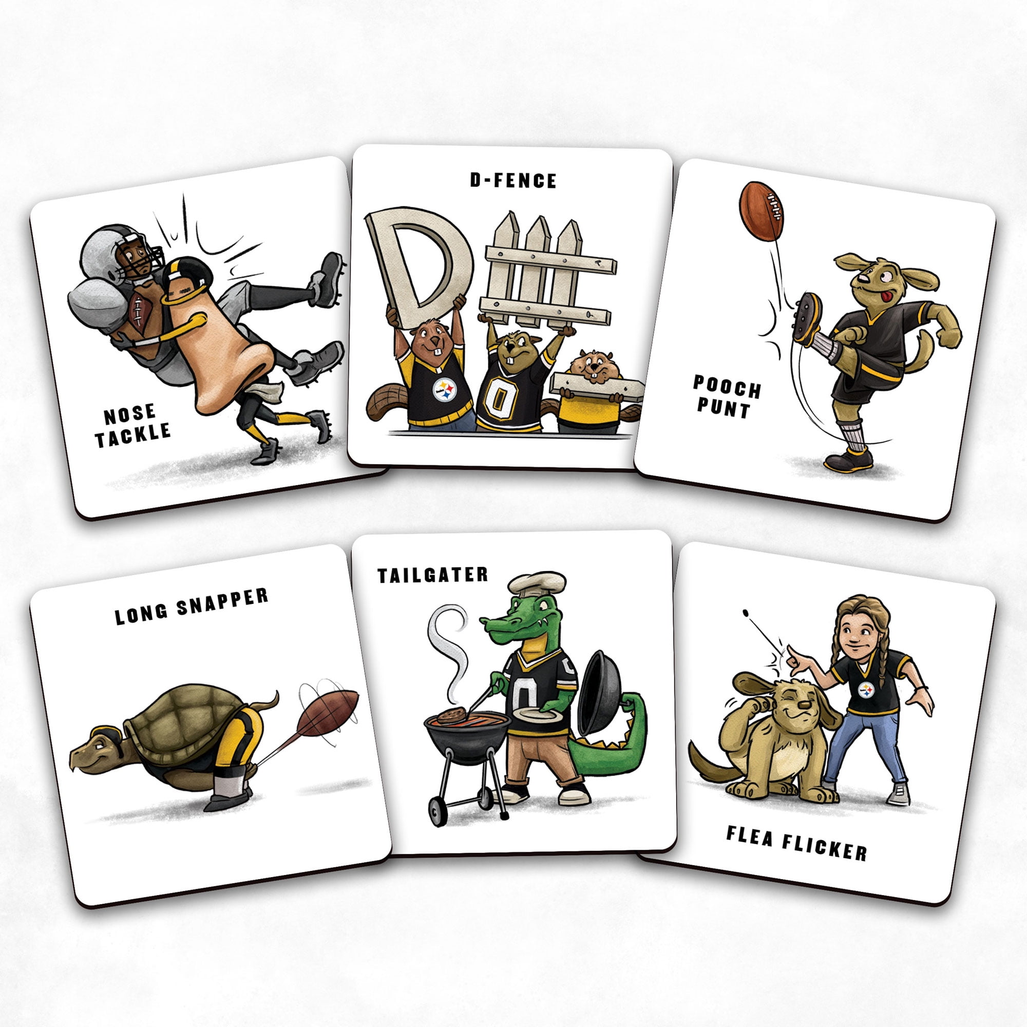 Pittsburgh Steelers Licensed Memory Match Game