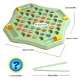 thumbnail image 2 of TIELUTT Board Game Memory Checkerboard Over Card Board Fruit and Animal Flip Board Game for Kids Flip Memory Game Game Apprentice Game Assumptions Game Revoked Game 3 Bad People Game, 2 of 7