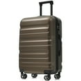 thumbnail image 2 of 28 Inch Luggage, Hardshell ABS Suitcase with Spinner Wheels, Lightweight Durable Large Capacity Travel Luggage for Men Women, Checked, 2 of 6