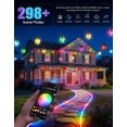 thumbnail image 3 of Luces de guirnalda exteriores RainbowShow con 15 LED en forma de balón de fútbol, 15 m, 3 of 8