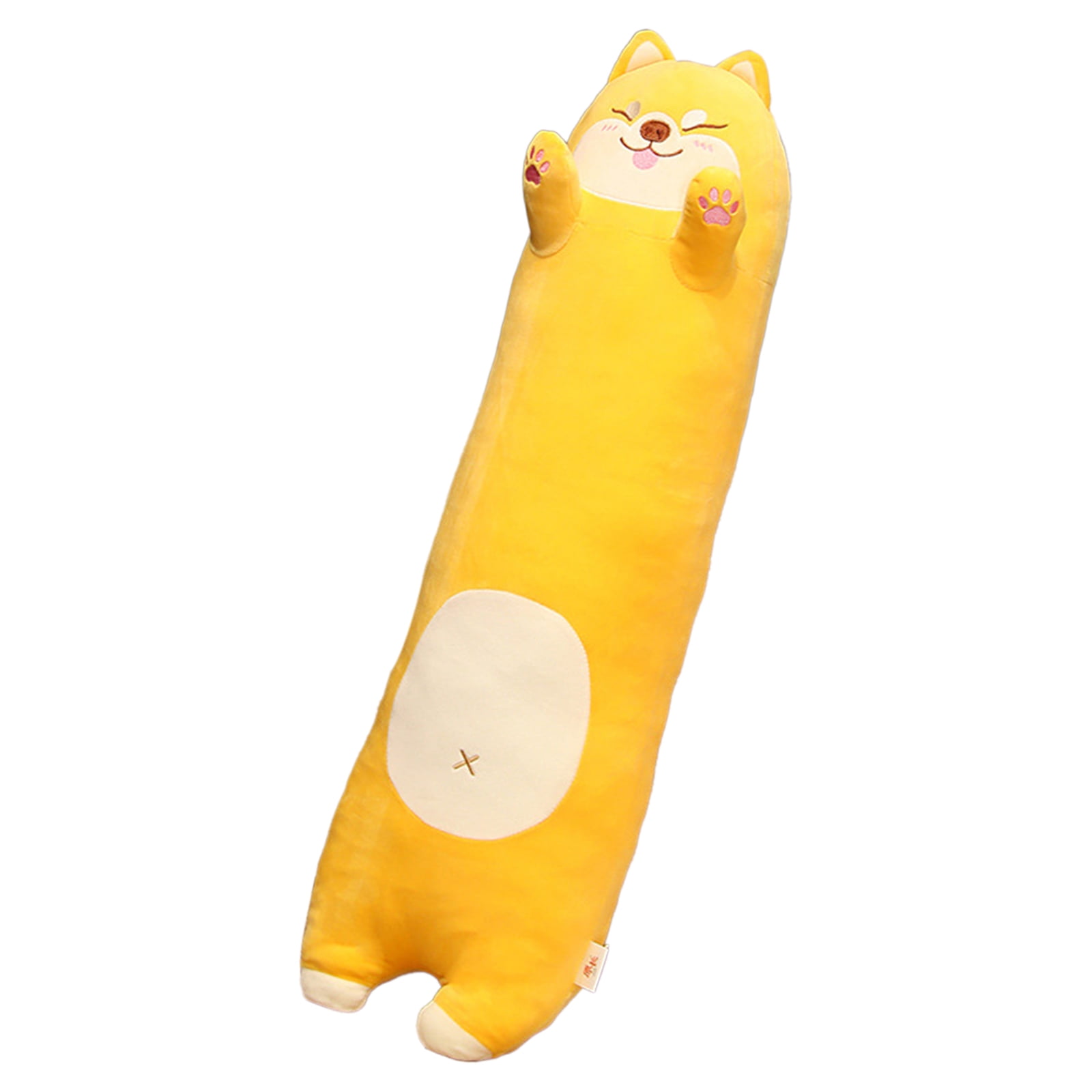 Asdomo Long Dog Plush Pillow,Cute Cartoon Soft Body Pillow,Stuffed