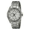 Crystal Chronograph Mens Watch - Stainless Steel